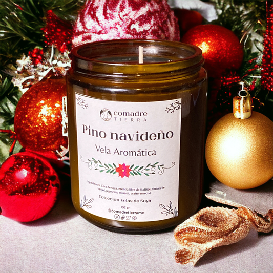 Velas aromática en tarro Ámbar