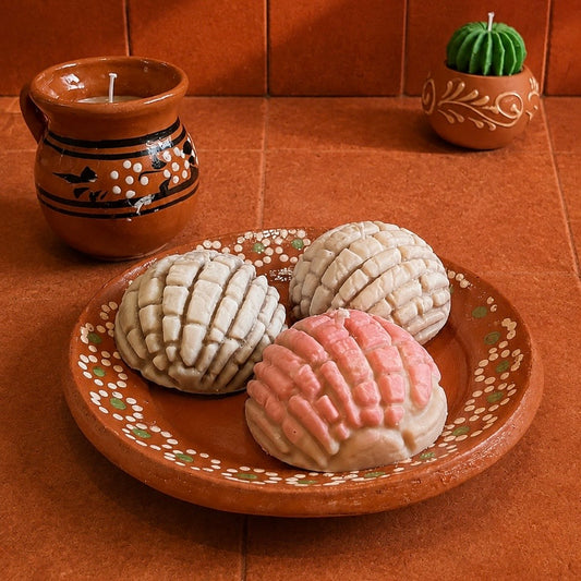 Vela decorativa Concha Pan dulce