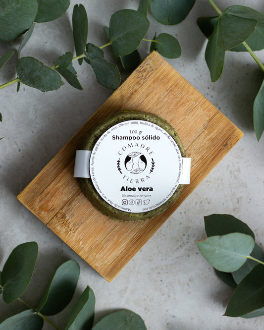 Shampoo sólido de Aloe vera