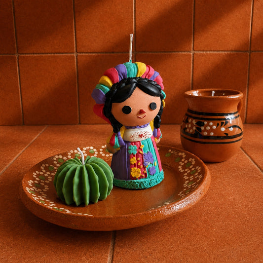 Vela decorativa Muñeca Lele
