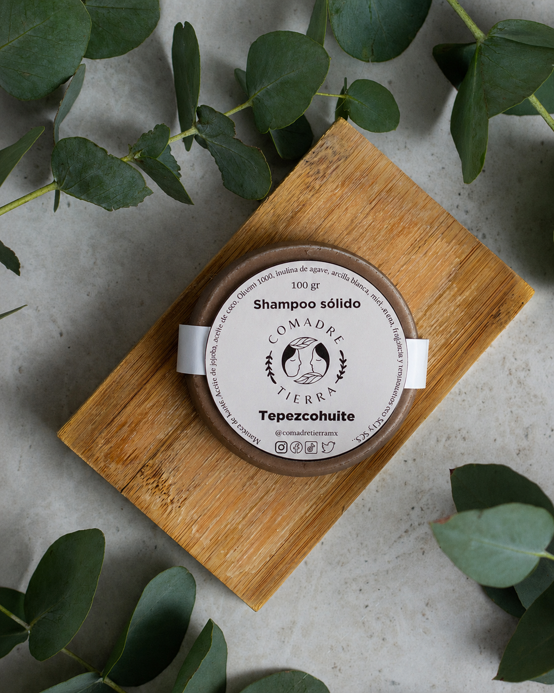 Shampoo sólido de Tepezcohuite